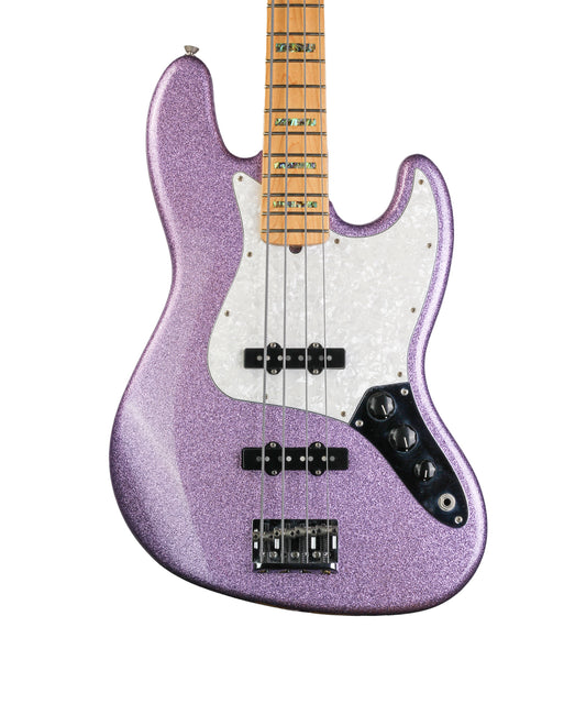 Fender Limited Edition Adam Clayton Jazz Bass - Purple Sparkle