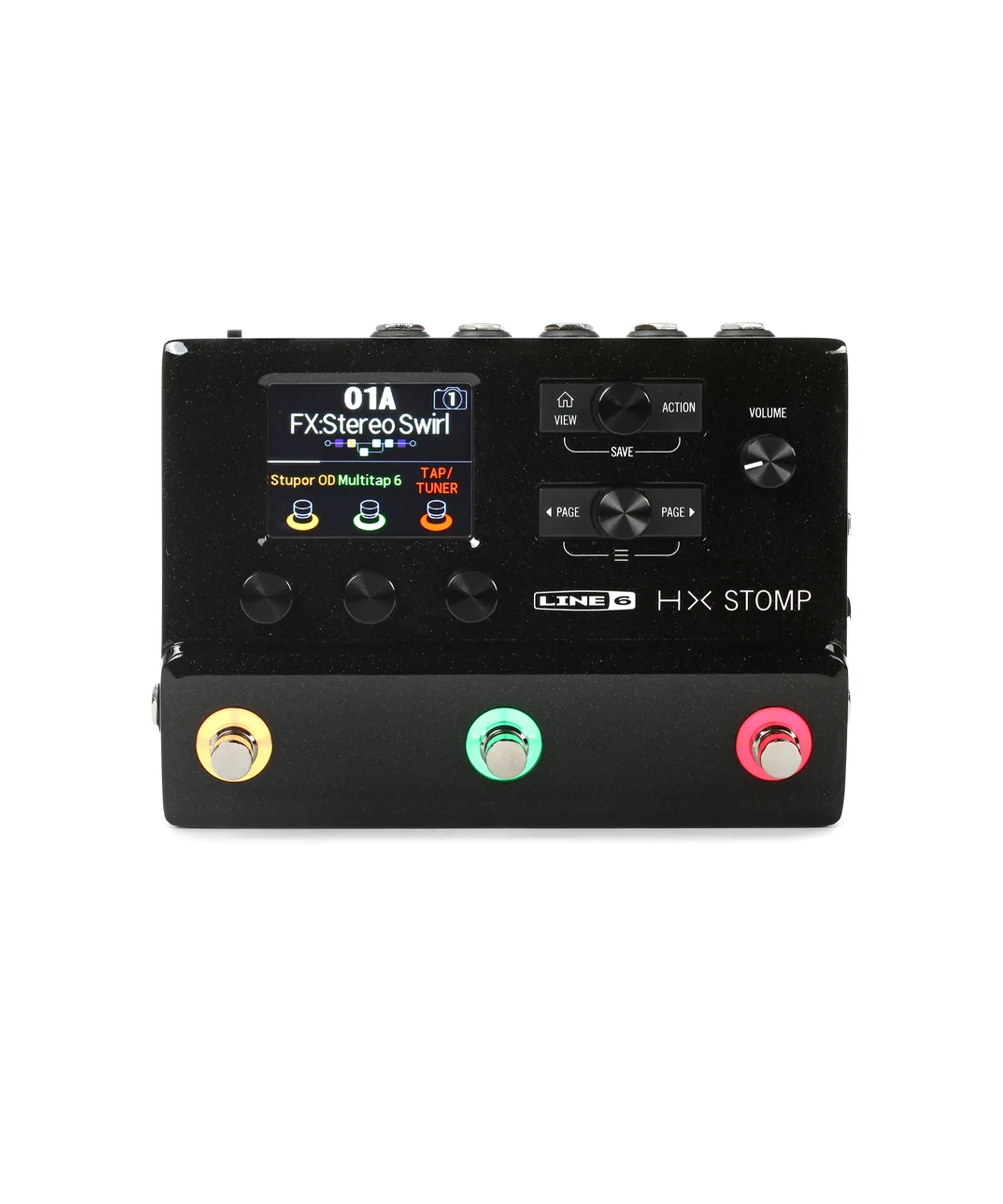 Line 6 HX Stomp Multi-effects Floor Processor - Black