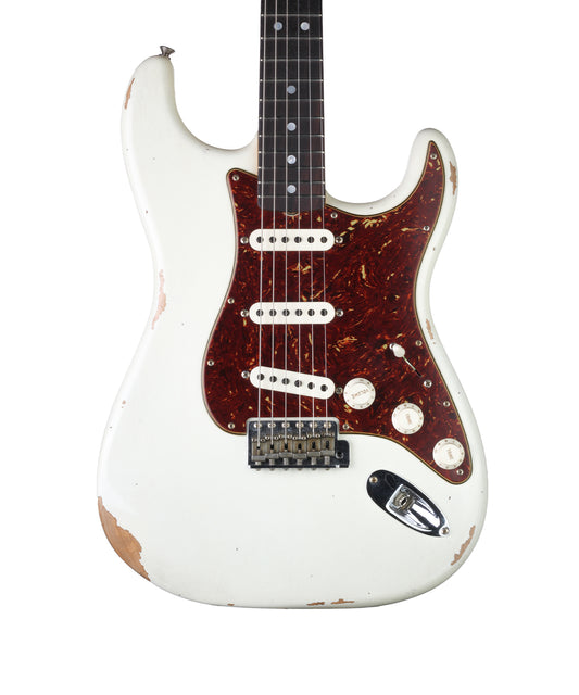 Fender Custom Shop 69 Stratocaster® Relic Rosewood - Olympic White