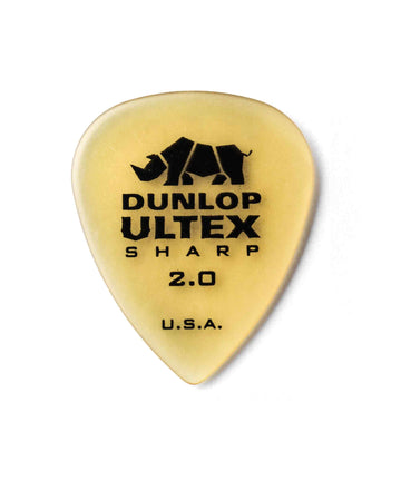 Jim Dunlop Ultex Sharp Guitar Picks - 2.00mm