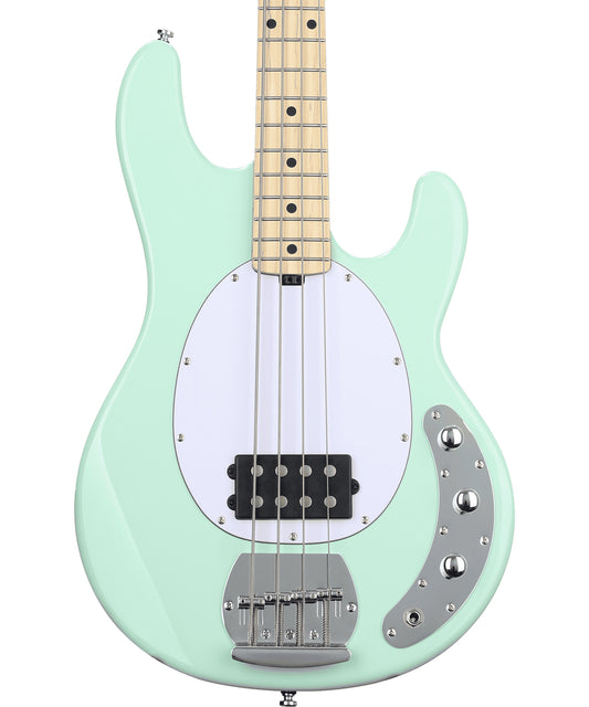 Sterling S.U.B Series RAY4 4-String Electric Bass Guitar, Mint Green