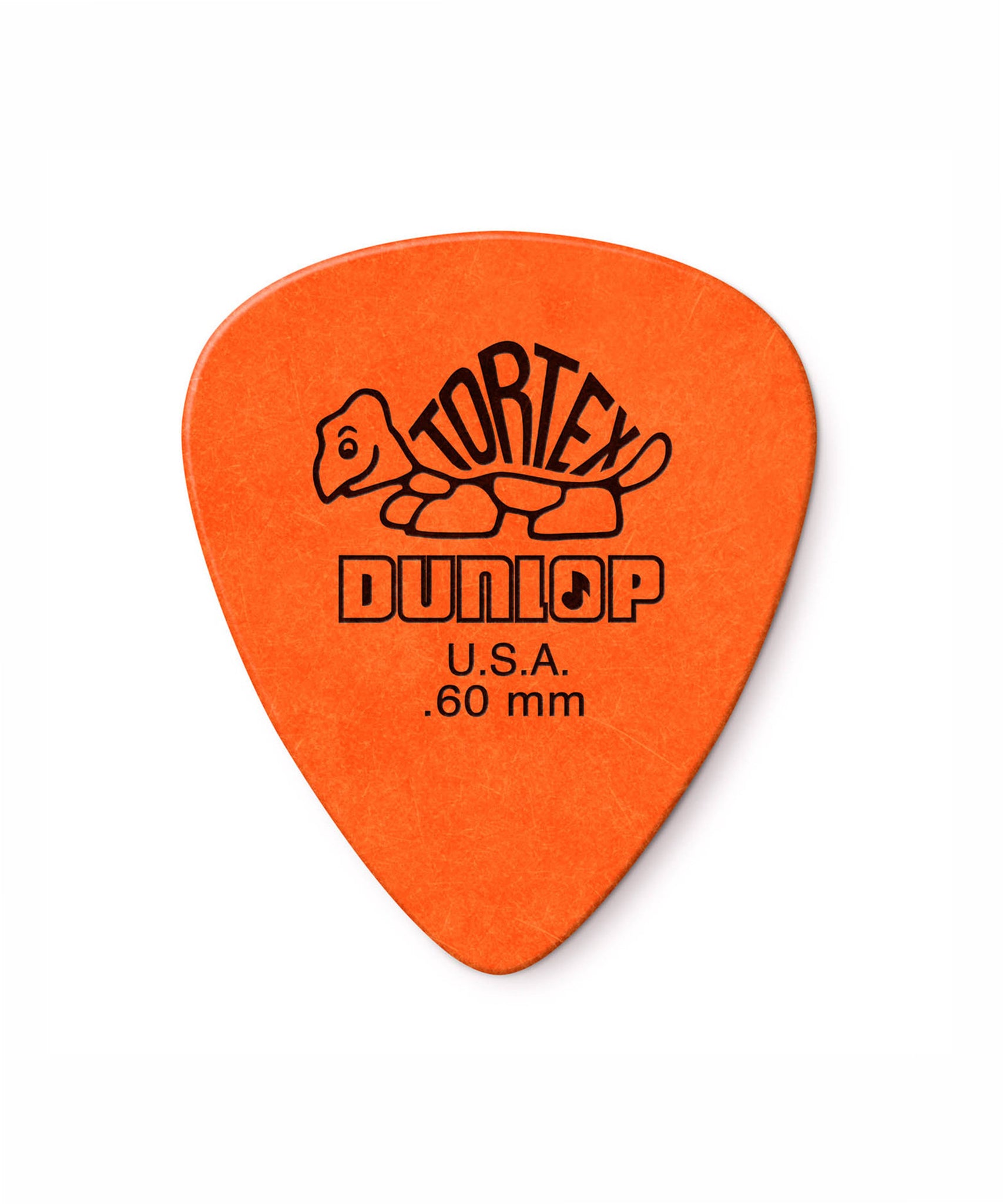 Jim Dunlop Tortex Standard Guitar Picks - .60mm Orange