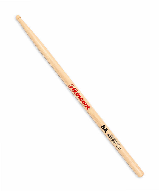 Dùi trống Wincent Hickory - 8A - Barrel Tip