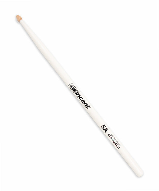 Dùi trống Wincent Standard White finish (Hickory) - 5ACW - Acorn Tip