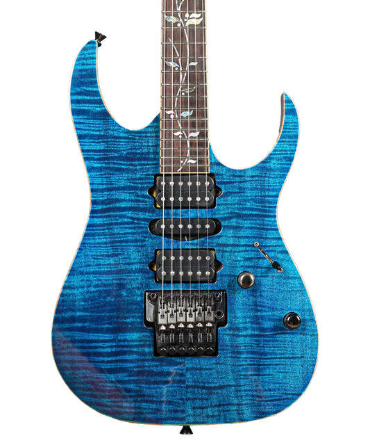 [Excellent] Đàn guitar điện Ibanez RG8570ZD J. Custom Electric Guitar, Royal Blue Sapphire
