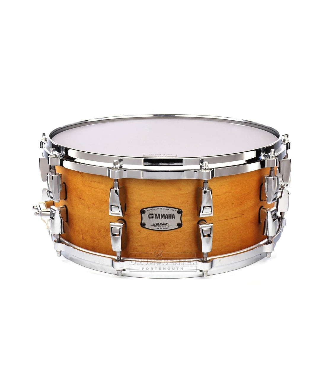 Trống Snare Yamaha Absolute Hybrid Maple Snare - 6" x 14" - Vintage Natural