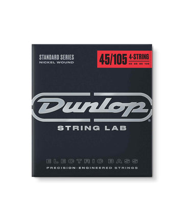 Jim Dunlop Nickel Wound Steel Bass Guitar Strings - .045-.105 Medium