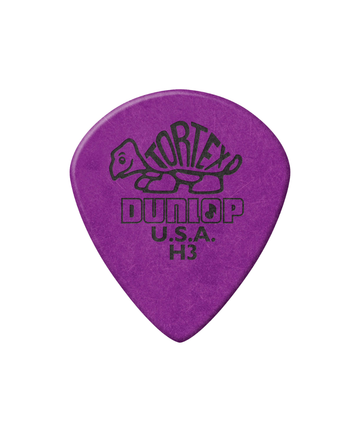 Phím đàn Jim Dunlop Tortex Jazz III Guitar Pick - 1.14mm Purple