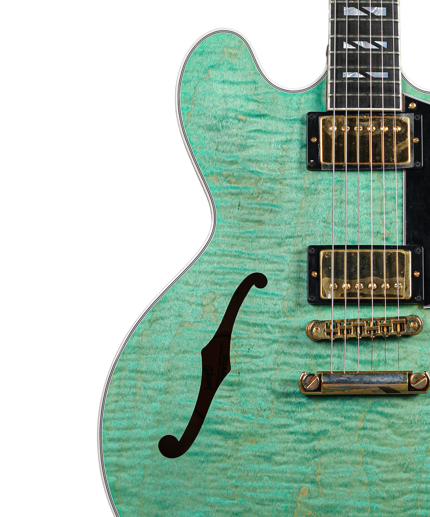 [Mint] Đàn Guitar điện Gibson ES Supreme Semi-hollowbody Electric Guitar - Seafoam Green