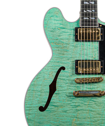 [Mint] Đàn Guitar điện Gibson ES Supreme Semi-hollowbody Electric Guitar - Seafoam Green