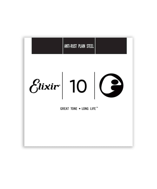 Elixir Anti-Rust Plain Steel Single String