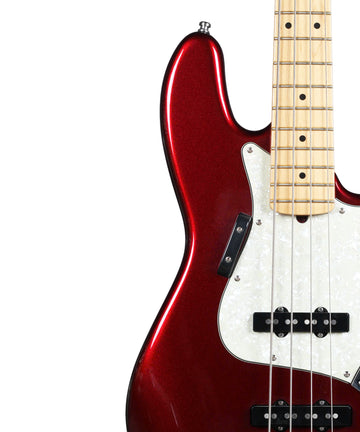 [Mint] Đàn Guitar Bass Điện Fender American Standard Jazz Bass - Mystic Red