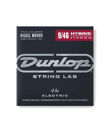 Jim Dunlop Nickel Plated Steel Electric Strings - .009-.046 Hybrid