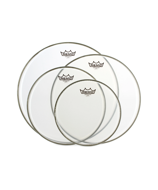 Mặt trống Remo Ambassador Clear Drumhead cho trống Tom, Floor