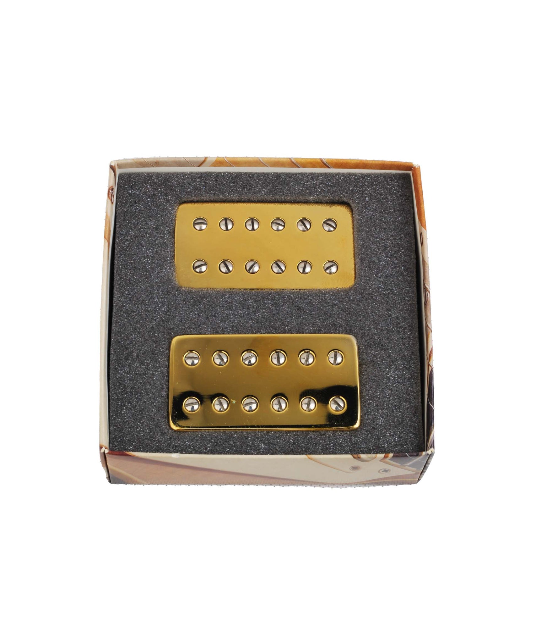 Bare Knuckle The Juggernaut Humbucker with Gold Cover Pickups Set