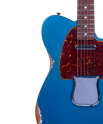 [Tặng Fretwraps & Tone Lab Picks Signature] Đàn Guitar Điện Fender Custom Shop F22 LTD 64' Telecaster Relic - Aged Lake Placid Blue