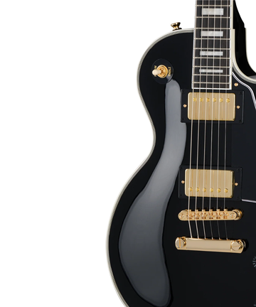 [Tặng Fretwraps & Tone Lab Picks Signature] Đàn Guitar Điện Epiphone Les Paul Custom Electric Guitar - Ebony