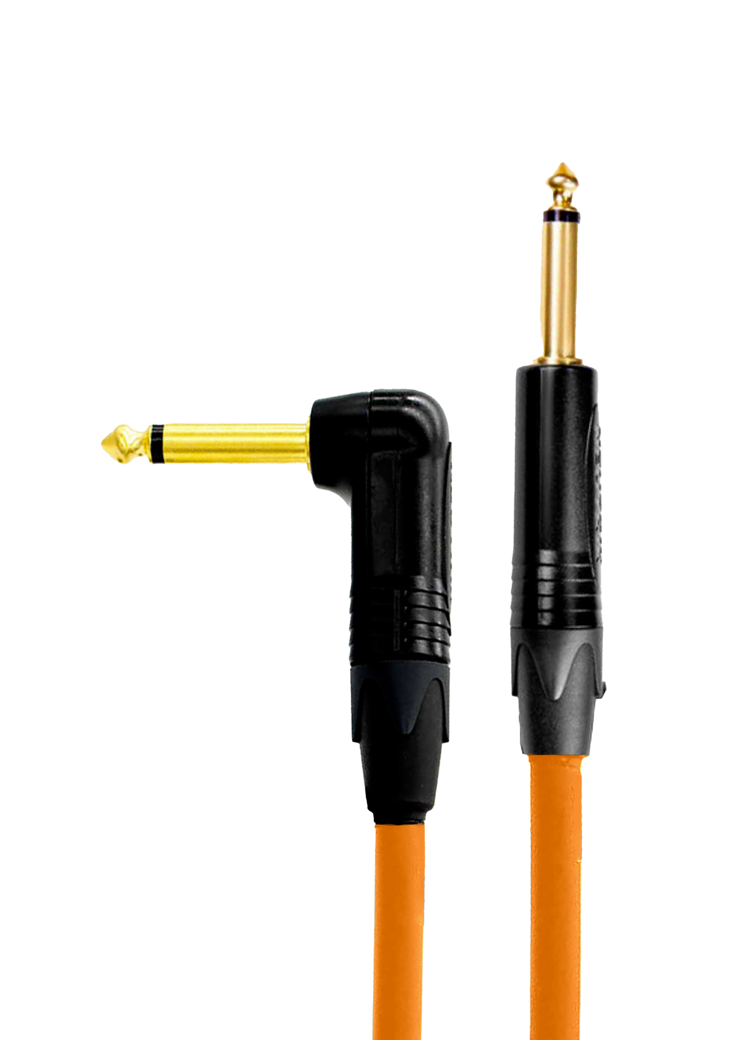 Van Damme Cable with 1 Neutrik Straight Plug, 1 Neutrik Angle Plug