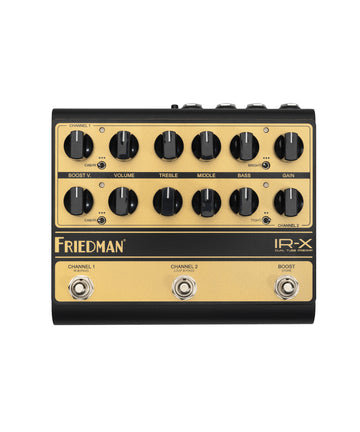 Friedman IR-X Dual Tube Preamp and DI Pedal