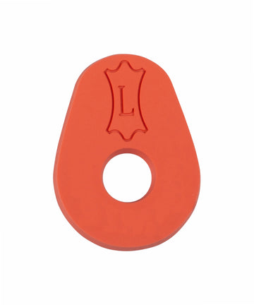 Khoá dây đeo đàn Levy's Leather Ring Block - Orange