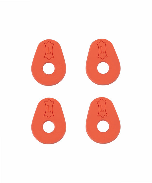Khoá dây đeo đàn Levy's Leather Ring Block - Orange