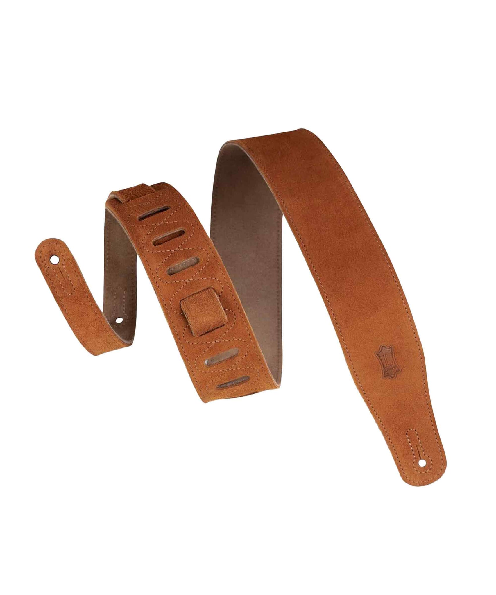 Levy's MS26-HNY Simply Suede Series Guitar Strap - Honey