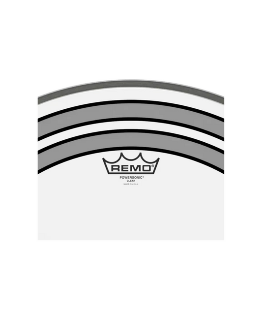Mặt trống Remo Powersonic Clear Bass Drumhead - 20, 22 inches cho trống Kick