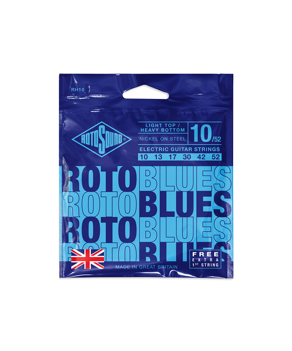 Dây đàn guitar điện Rotosound RH10 Roto Blues Nickel On Steel Electric