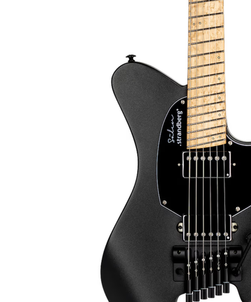Đàn Guitar Điện Strandberg Sälen Classic NX 6 Tremolo Electric Guitar - Black Granite