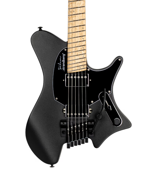 Đàn Guitar Điện Strandberg Sälen Classic NX 6 Tremolo Electric Guitar - Black Granite