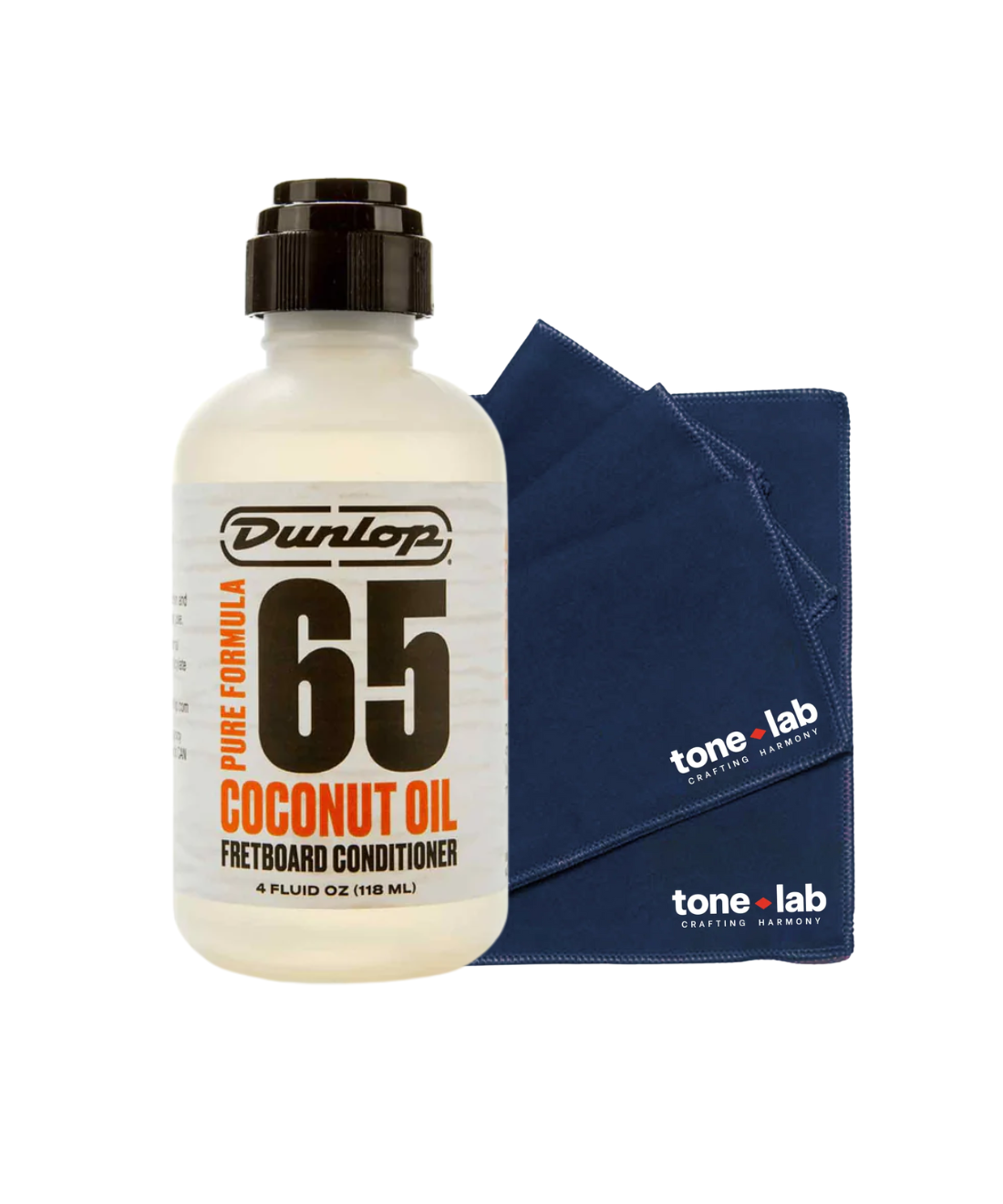 Dung dịch vệ sinh đàn guitar Jim Dunlop Pure Formula 65 Coconut Oil Fretboard Conditioner - 4 oz.