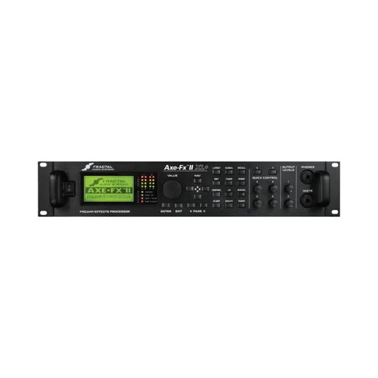 [COMBO] [USED] Fractal Audio System Axe-Fx II XL+ Preamp/FX Processor & Fractal Audio System MFC-101 MARK III – MIDI Foot Controller