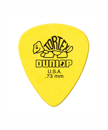 Phím đàn Jim Dunlop Tortex Standard Guitar Picks - .73mm Yellow