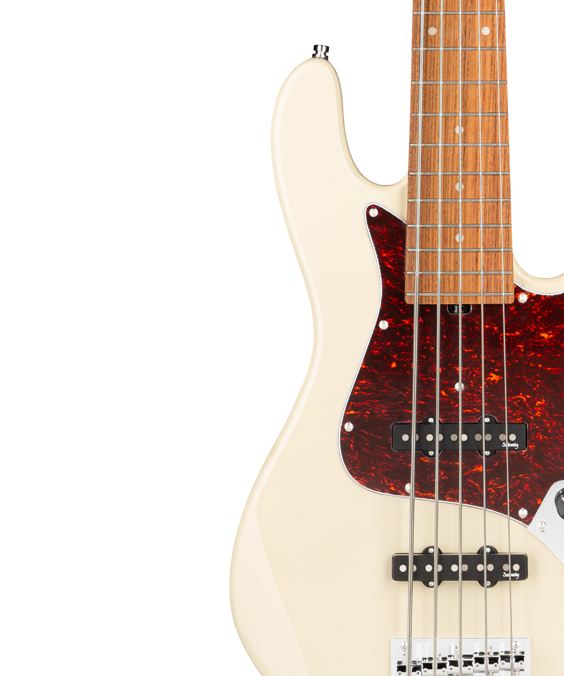 Đàn Bass Guitar Điện 5 Dây Sadowsky MetroExpress 21-Fret Vintage J/J Bass, Morado Fingerboard, 5-String - Solid Olympic White High Polish