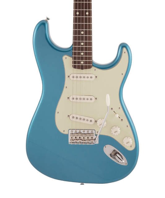 Đàn Guitar Điện Fender Japan Traditional 60s Stratocaster Electric Guitar - Lake Placid Blue