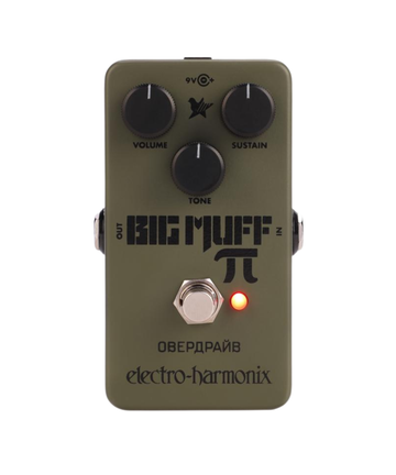 Electro-Harmonix Green Russian Big Muff Pi Fuzz Pedal