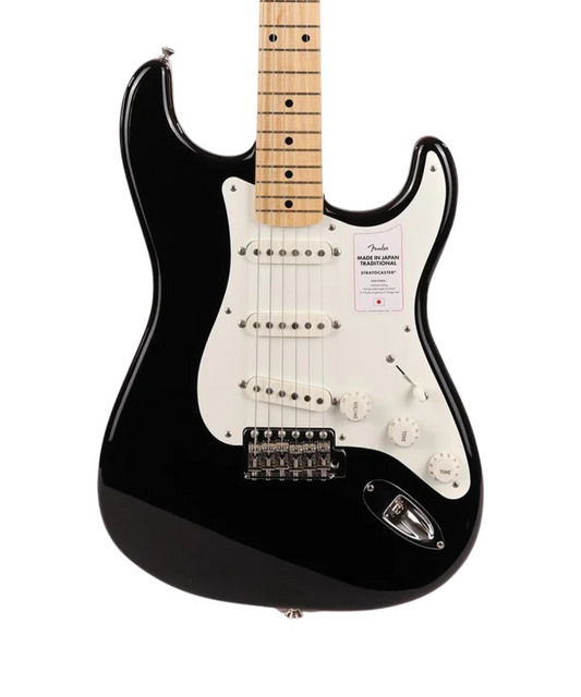 [Excellent] Đàn Guitar Điện Fender Japan Traditional II 50s Stratocaster Electric Guitar - Black