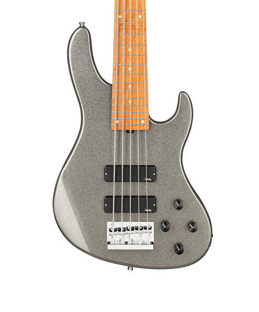 Đàn Bass Guitar Điện 5 Dây Sadowsky MetroExpress 24-Fret Modern Bass, Roasted Maple Fingerboard, 5-String - Solid Silver Metallic High Polish