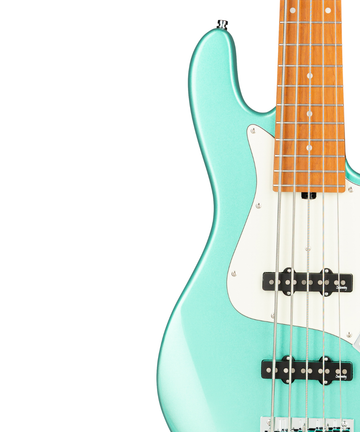 Đàn Bass Guitar Điện 5 Dây Sadowsky MetroExpress 21-Fret Vintage J/J Bass, Roasted Maple Fingerboard, 5-String - Solid Sage Green Metallic High Polish