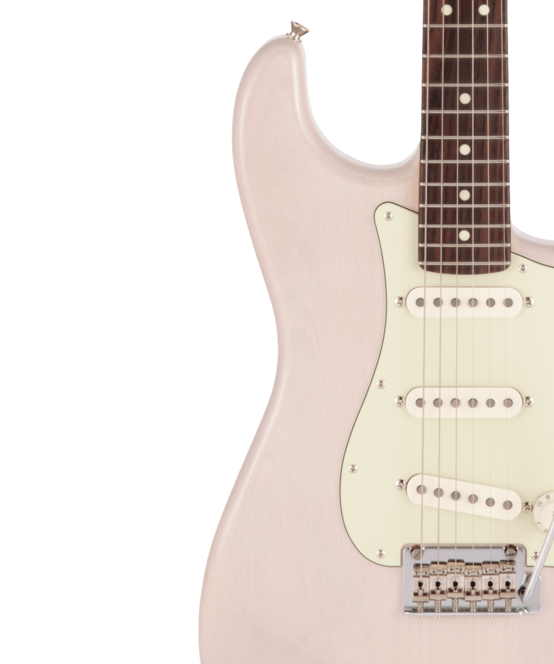 Đàn Guitar Điện Fender Japan Hybrid II Stratocaster SSS Electric Guitar - US Blonde