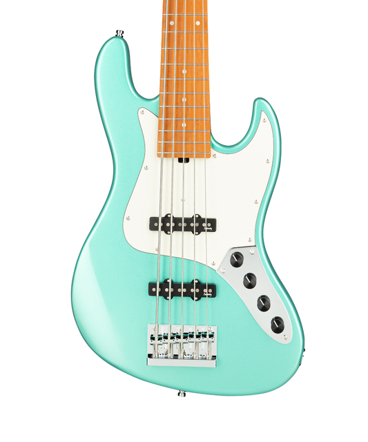 Đàn Bass Guitar Điện 5 Dây Sadowsky MetroExpress 21-Fret Vintage J/J Bass, Roasted Maple Fingerboard, 5-String - Solid Sage Green Metallic High Polish