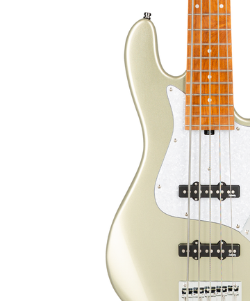 Đàn Bass Guitar Điện 5 Dây Sadowsky MetroExpress 21-Fret Vintage J/J Bass, Roasted Maple Fingerboard, 5 Strings - Solid Champagne Metallic High Polish