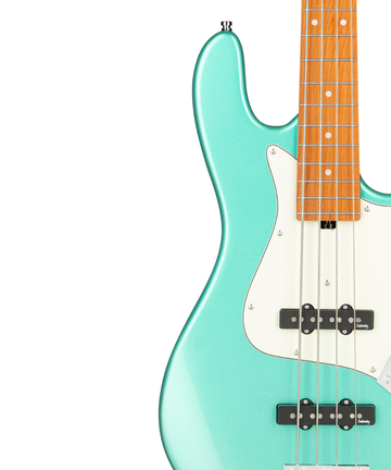 Đàn Bass Guitar Điện Sadowsky MetroExpress 21-Fret Vintage J/J Bass, Roasted Maple Fingerboard - Solid Sage Green Metallic High Polish
