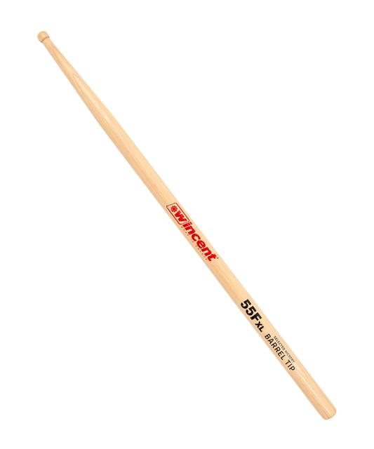 Dùi Trống Wincent W-55FXLBT Hickory - Barrel Tip - Drumsticks