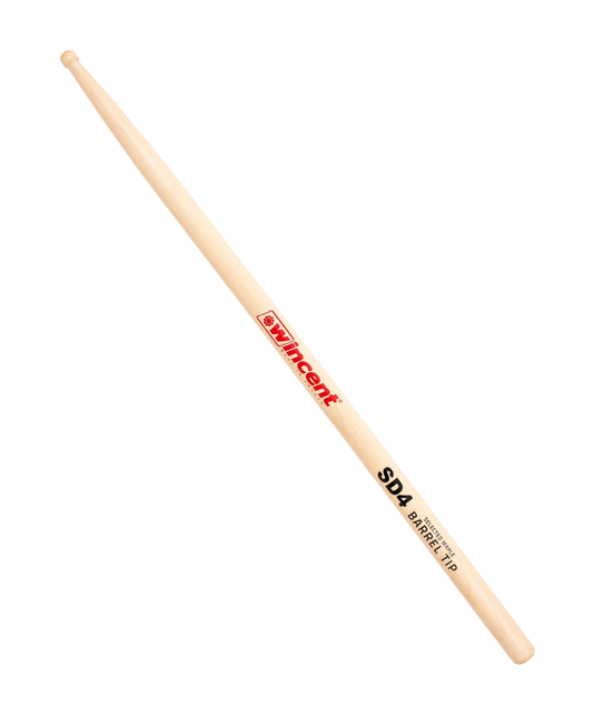 Dùi Trống Wincent W-SD4 Maple - Barrel Tip - Drumsticks