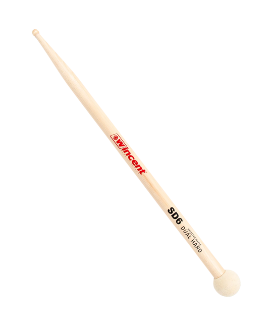 Dùi Trống Wincent W-SD6 DualHard Maple - Hard Felt Ball - Drumsticks/Mallets