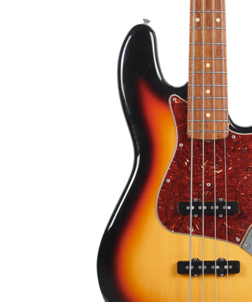 [Mint] Đàn Guitar Bass Điện Fender Custom Shop 1964 Jazz Bass NOS - 3 Color Sunburst