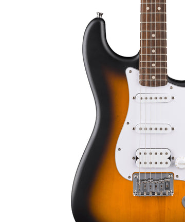 Đàn Guitar Điện Squier Debut Stratocaster HT, Laurel FB Electric Guitar - 2 Tone Sunburst