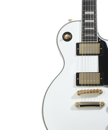 Đàn Guitar điện Epiphone Les Paul Custom Electric Guitar - Alpine White