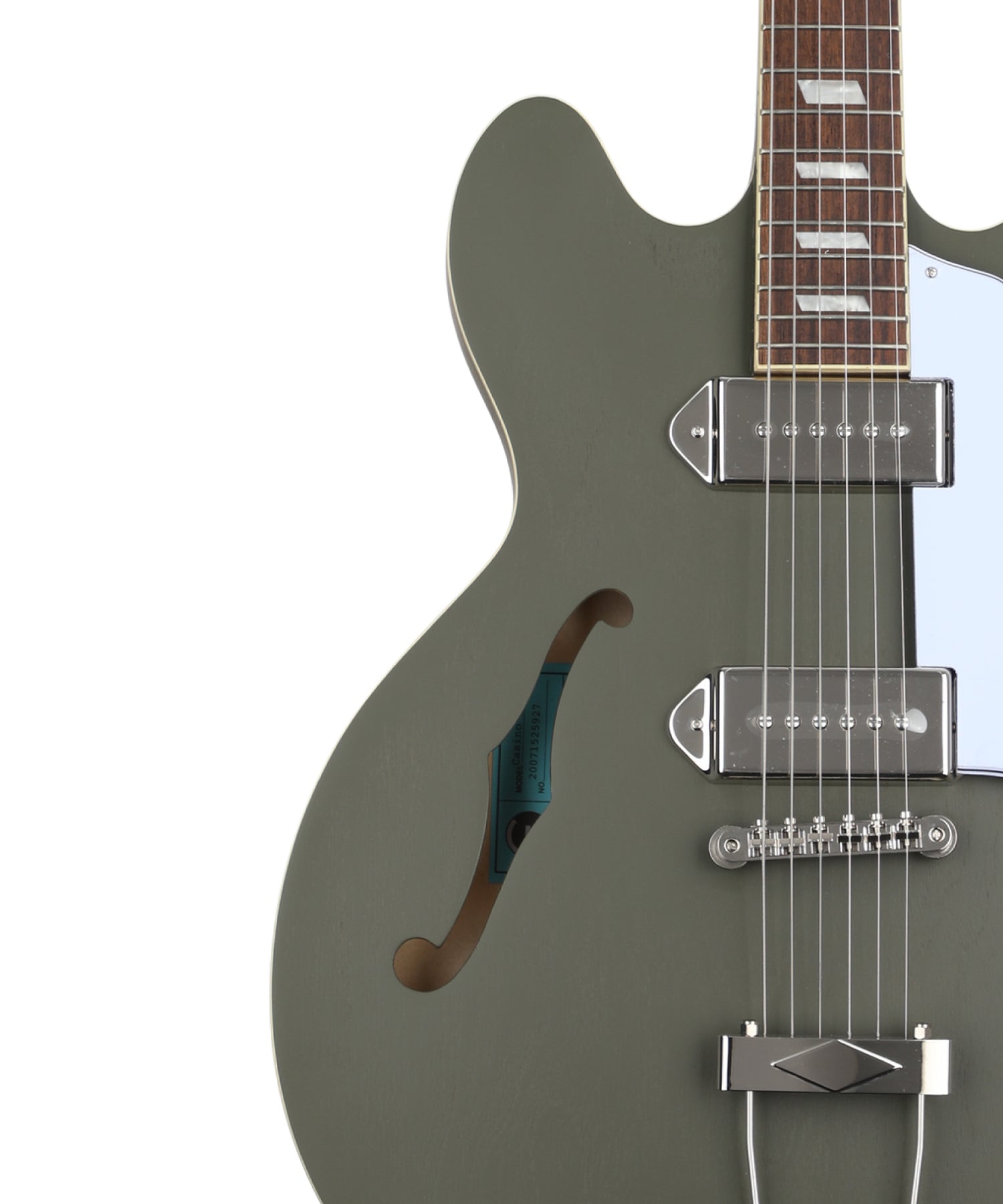 Đàn Guitar điện Epiphone Casino Worn Hollowbody - Worn Olive Drab